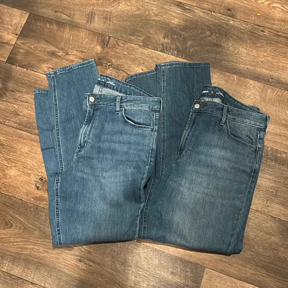 2 pair old navy jeans